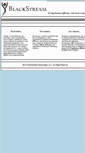 Mobile Screenshot of blackstream-tech.com